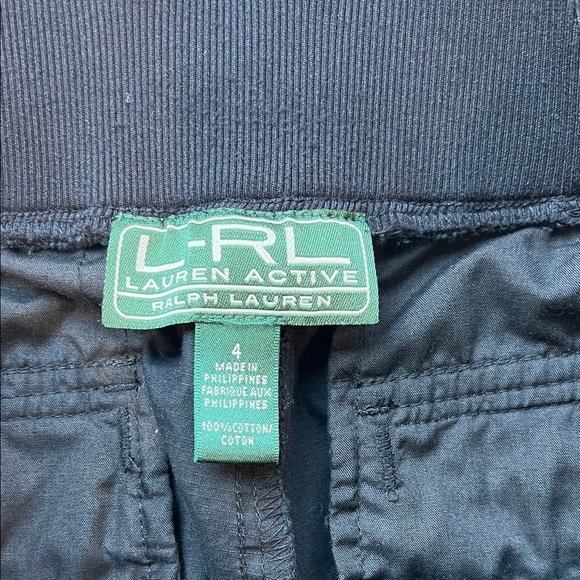 Lauren Active Ralph Lauren Black Casual Pants Size 4 - Picture 6 of 7